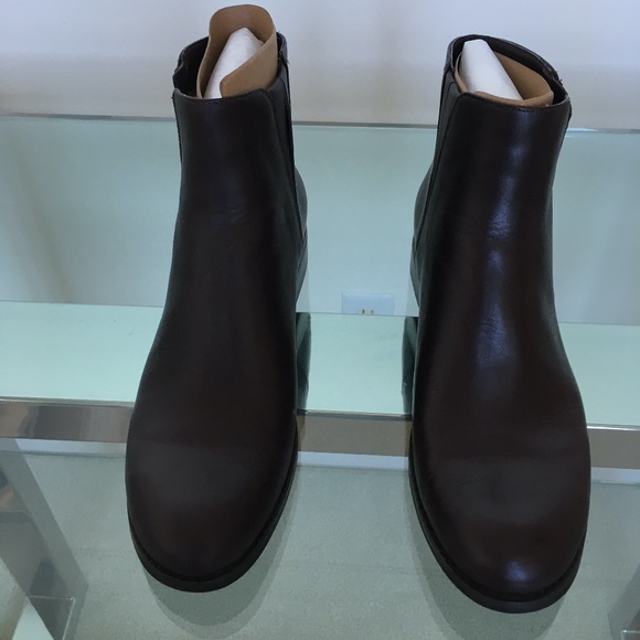 MICHAEL Michael Kors Lainey Flat Booties Dark Brown 7.5 - Picture 2 of 9